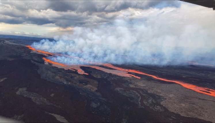 Volcán en Hawái. / Foto: AFP