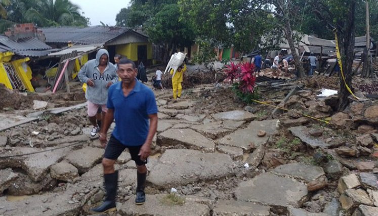 89 familias resultaron damnificadas en piojó, Atlántico