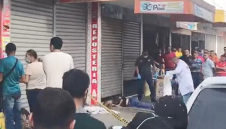 El hombre fue asesinado en la avenida 5 con calles 5 y 6 