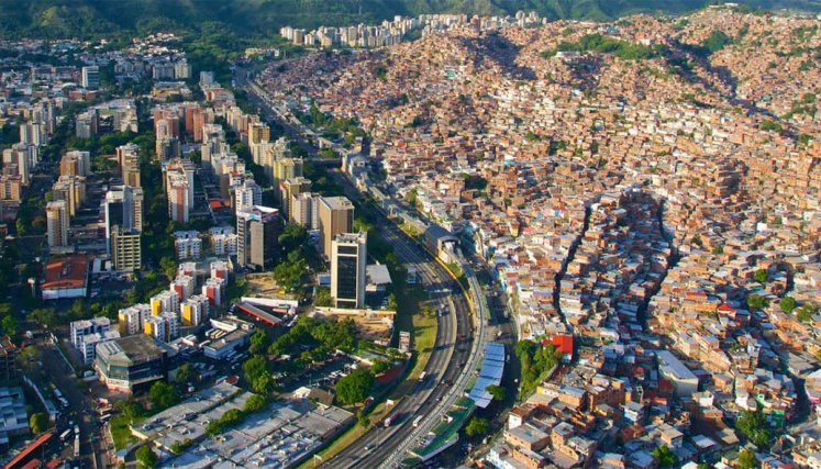 Diferencia entre ricos y pobres en Venezuela 