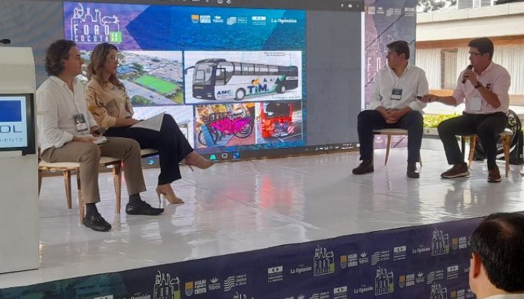 El director del Área Metropolitana expuso cómo será el transporte masivo para Cúcuta/Foto Orlando Carvajal