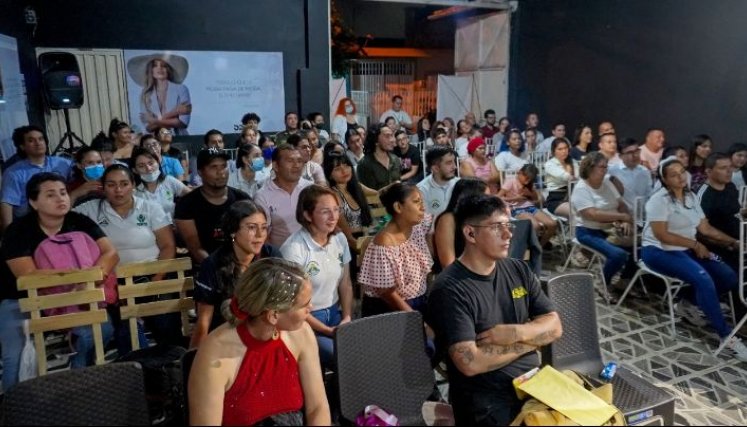 En escena estuvieron 10 jóvenes que permanecen en el centro de rehabilitación de Los Patios./Foto cortesía