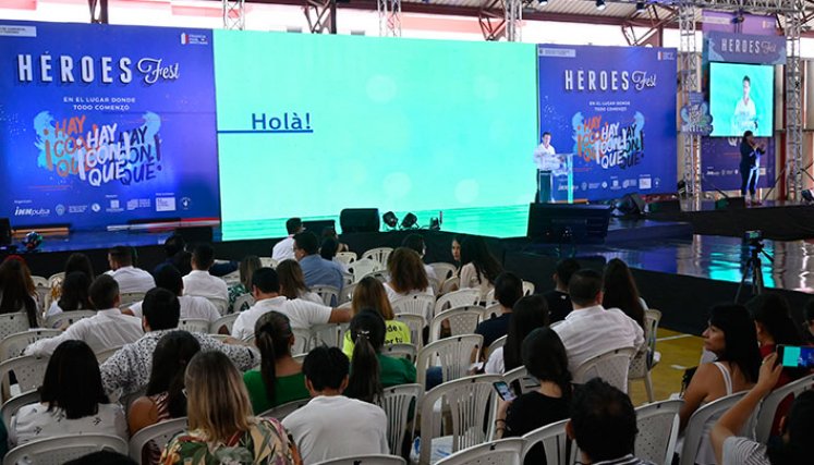 Héroes Fest se desarrolló en la Universidad Francisco de Paula Santander. / Foto: Jorge Iván Gutiérrez 