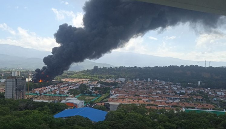 Incendio en Cúcuta 