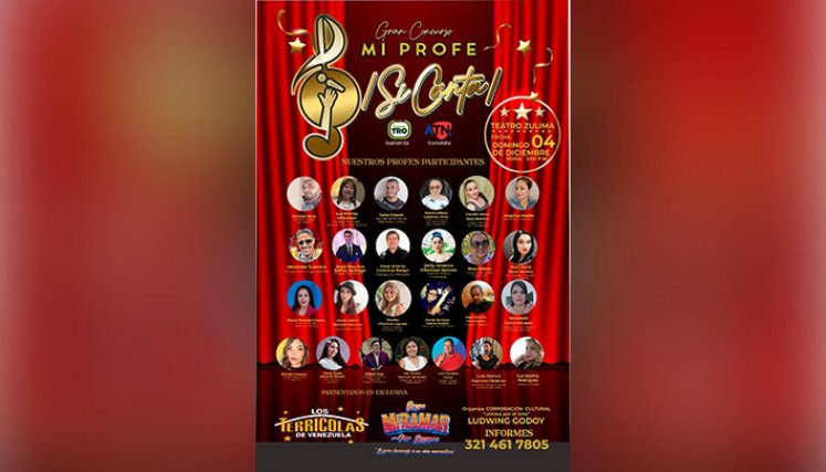 En diciembre, primera temporada ‘Mi profe sí canta’./Foto: cortesía
