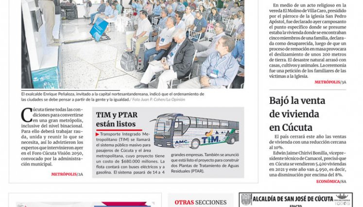 Portada del miércoles, 30 de noviembre de 2022