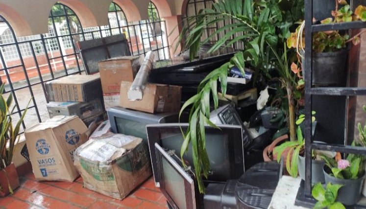 A la jornada de recolección de residuos también se vinculó la alcaldía de Villa del Rosario./Foto cortesía