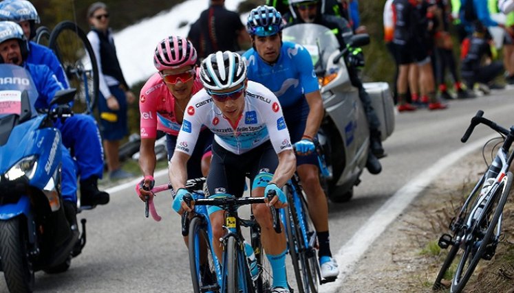 El ciclista colombiano Miguel Ángel 'Supermán' López pasa un momento difícil en su carrera deportiva.