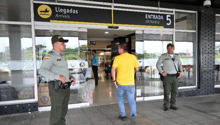 6 terminales aéreas habían permanecido con vigilancia privada. / Foto: Jorge Gutiérrez / La Opinión 