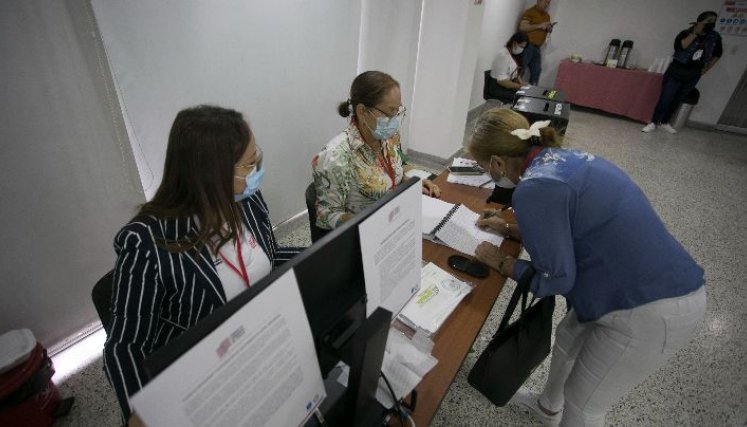 Elecciones en la Cámara de Comercio de Cúcuta./Foto Juan Pablo Cohen-La Opinión