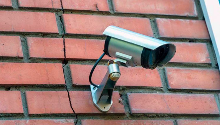 Cámara de seguridad.