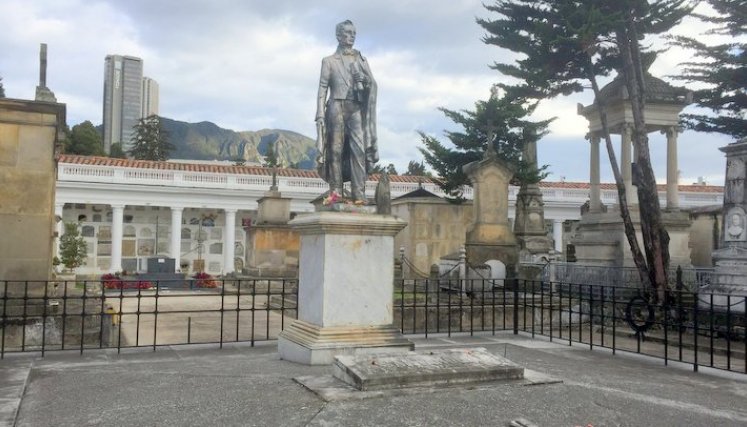 Tumba del general Francisco de Paula Santander