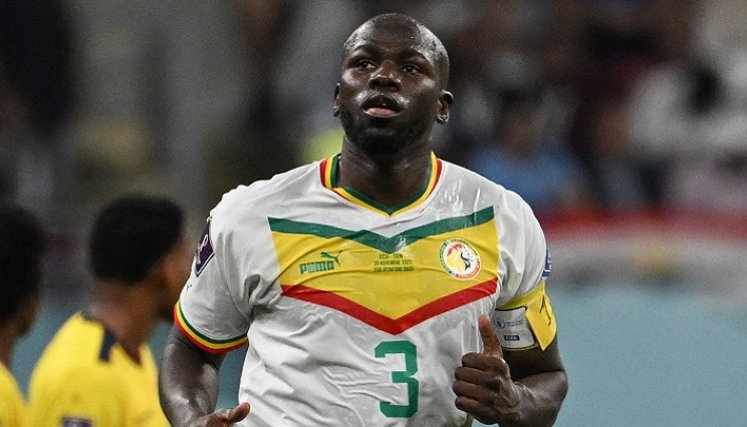 El defensa de Senegal Kalidou Koulibaly es el referente de los ´Leones de Taranga' ante la ausencia de Sadio Mané.