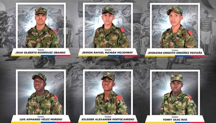 seis soldados asesinados 
