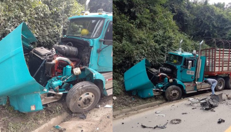 Accidente en El Raizón. 