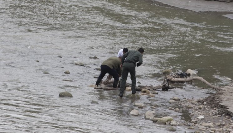 El cuerpo fue sacado del río Pamplonita.
