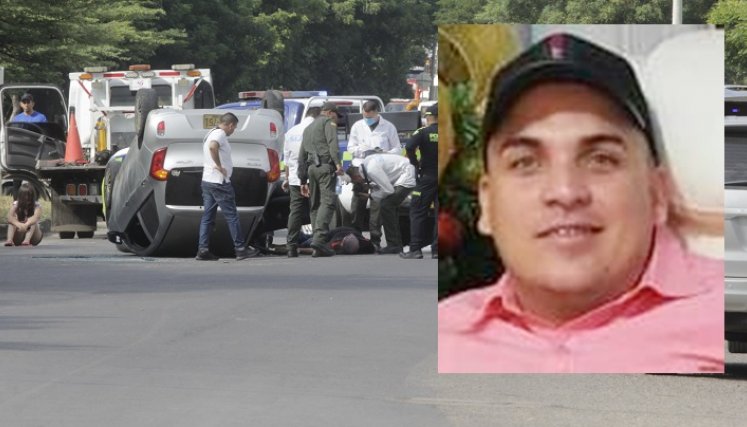 Richard Pacheco iba por el Anillo Vial Oriental, cuando un motorizado se le acercó y le disparó.