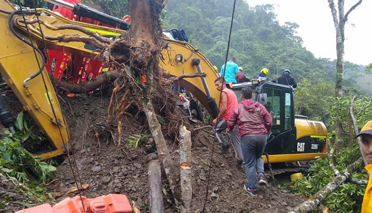 ¡Qué tragedia! Van 27 personas muertas tras derrumbe en Risaralda./Foto: Colprensa