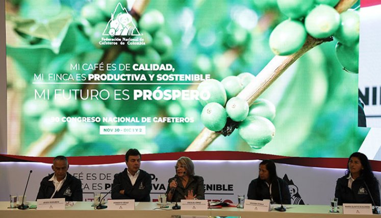 Roberto Vélez anunció su renuncia en el Congreso del sector. / Foto Cortesía
