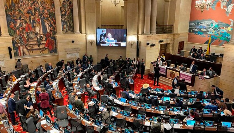 En el Congreso de la República, Gustavo Petro consolidó un apoyo fundamental para sacar adelante sus proyectos. / Foto: Colprensa