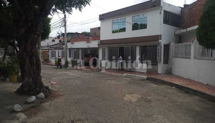 Incendio en una casa del barrio Guaimaral, de Cúcuta./Foto: cortesía