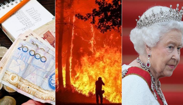 Inflación, incendios, Isabel II: el año 2022 en diez récords./Foto: internet