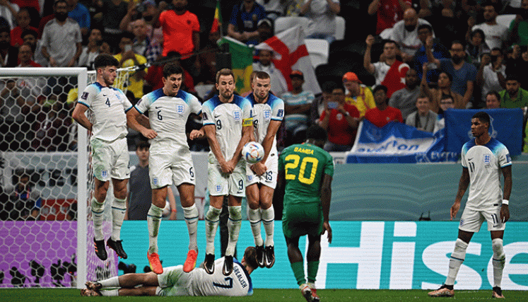 Inglaterra derrota a Senegal y jugará en cuartos de final contra Francia