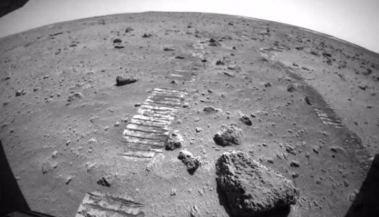 La NASA muestra el invierno en Marte