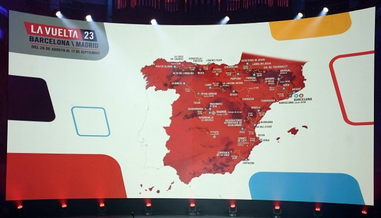 La Vuelta a España 2023, tendrá bastante montaña según sus organizadores.