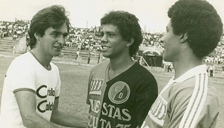 Henry 'La Mosca' Caicedo' jugó en el Cúcuta Deportivo en 1983.