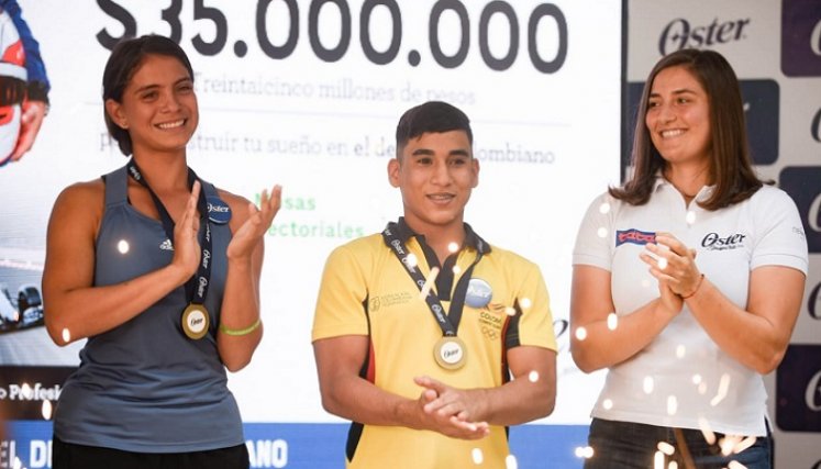 Keynher Camilo Vera de 15 años uno de los nuevos prospecto de la gimnasia de Norte de Santander y de Colombia.