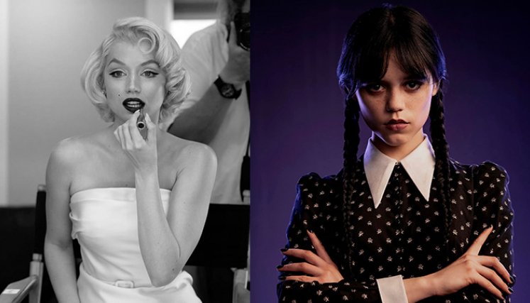 Ana de Armas y Jenna Ortega