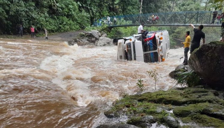 Aproximadamente 400 familias se han visto afectadas por la temporada invernal en lo que va de 2023.  /Foto: Cortesía / La Opinión 