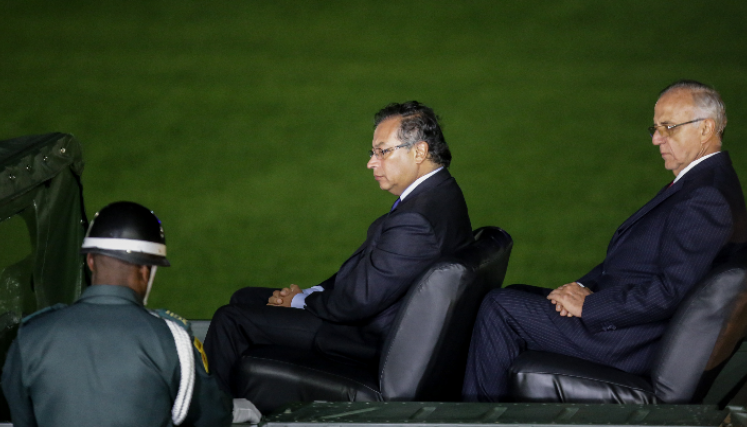 El presidente Gustavo Petro ratificó a su ministro de Defensa, Iván Velásquez./Foto archivo Colprensa