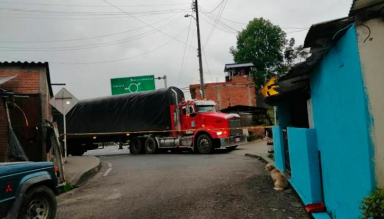 Muerte de mulero en la vía 