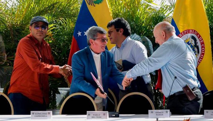 Negociadores del ELN