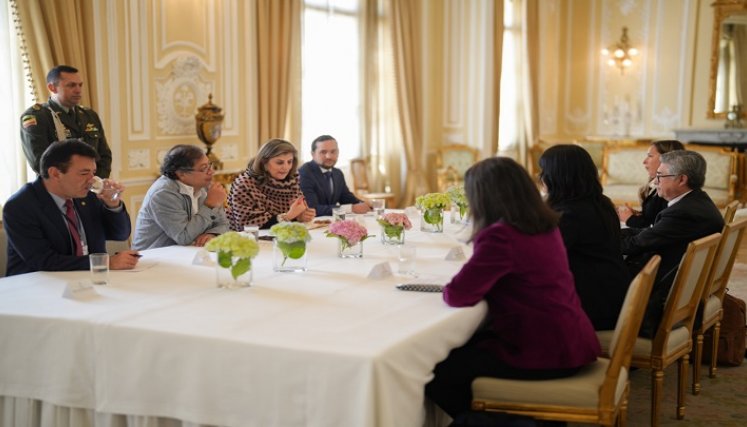 Reunión presidente Petro-CIDH