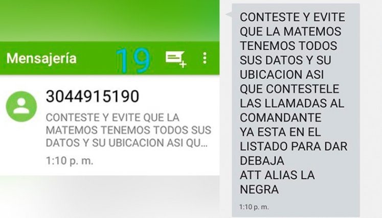 Así amenazaron a un exlíder comunal de Cúcuta