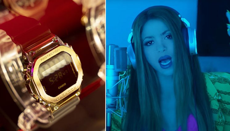 Ha sido todo un marketing global gratuito: Casio frente a canción de Shakira./Foto: internet