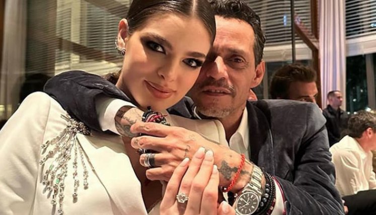 Así fue la boda de Marc Anthony y Nadia Ferreira./Foto: internet