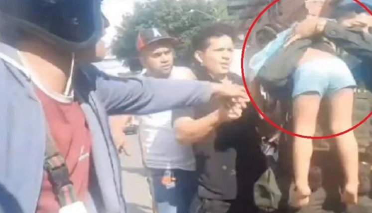 Patrulleros le salvaron la vida a una niña de 3 años en Bucaramanga