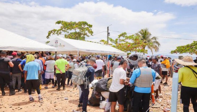 Número de migrantes que atravesó el tapón del Darién casi se duplicó en 2022