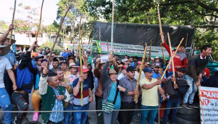 Defensores de los páramos Santurbán y Almorzadero esperan a Petro esta semana 