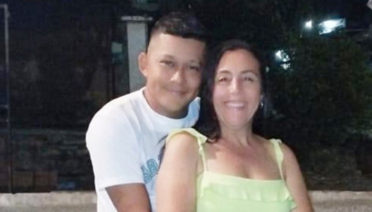Omar Rolón y Maryelsy Mandón  fueron baleados. La mujer fue la primera en morir, ayer falleció el hombre.