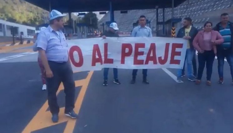 ¡Atentos! Habrán cierres viales por protesta de nuevo Peaje de Pamplona./Foto: cortesía