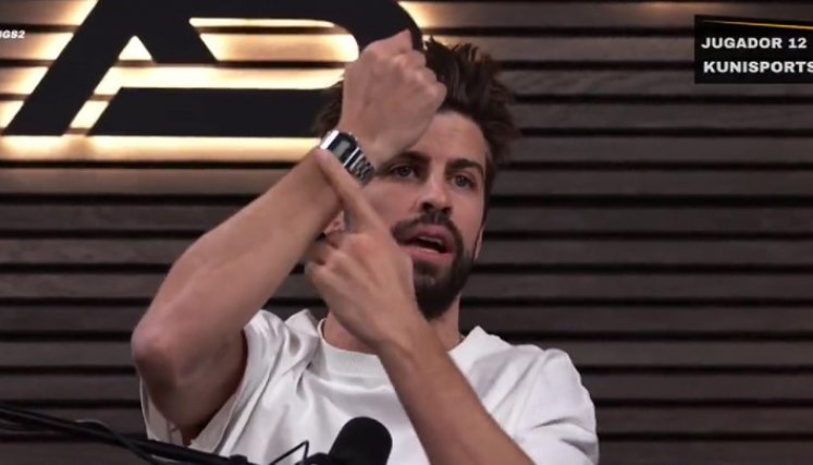 Este reloj es para toda la vida: Piqué envía indirecta a Shakira
