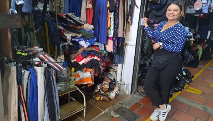 Usar ropa de segunda, la moda que llegó a Cúcuta