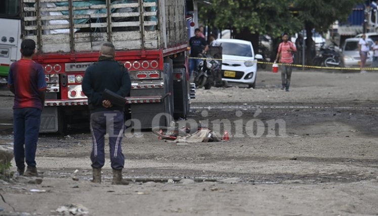 Menor muere arrollado por una volqueta en el barrio Panamericano./Foto: La Opinión