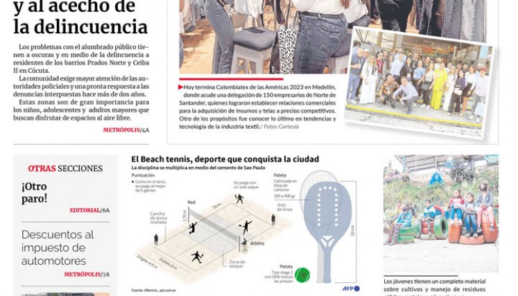 Portada del jueves, 26 de enero de 2023