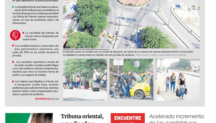 Portada del viernes, 27 de enero de 2023